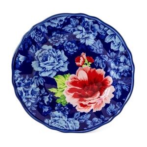 The Pioneer Woman Heritage Rose Floral Blue Salad Plate Replacement